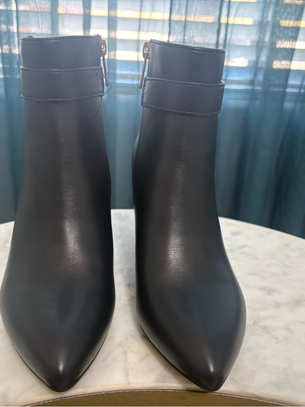 Tommy Hilfiger Dark Navy Herxi ankle boots - Picture 3 of 11